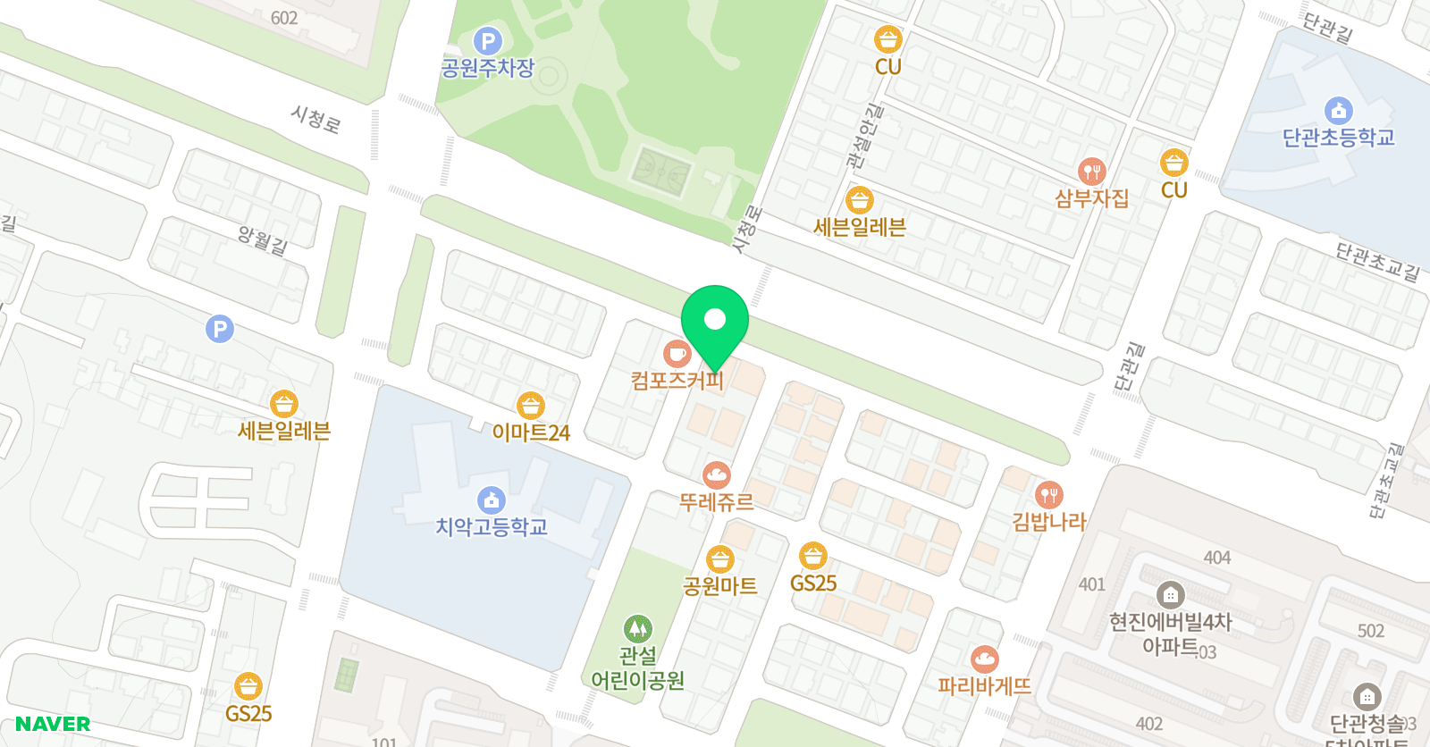 헤이영어 위치