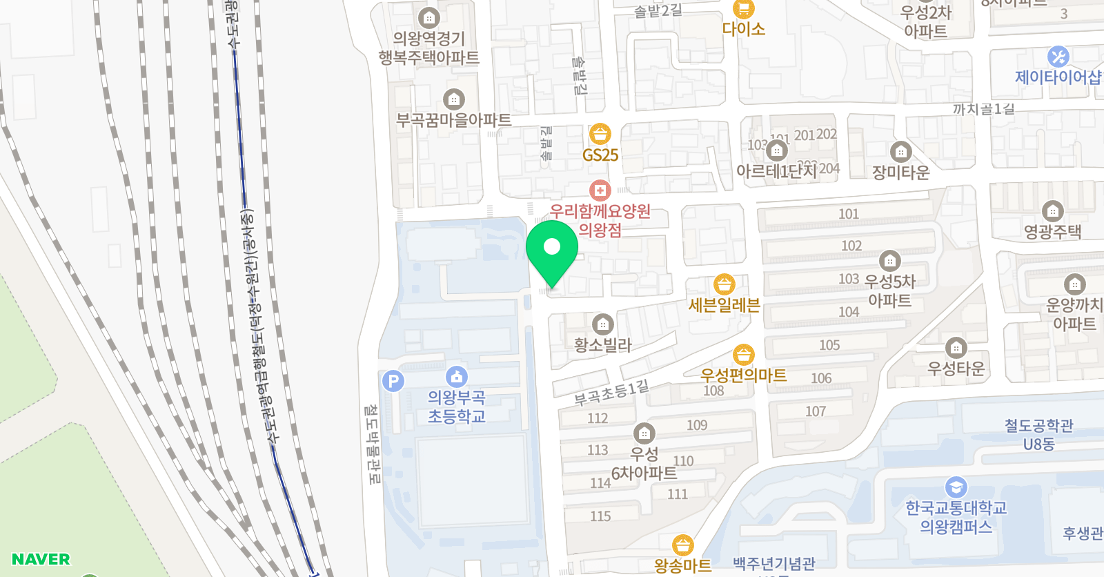 유니콘미술창작소 미술교습소 위치