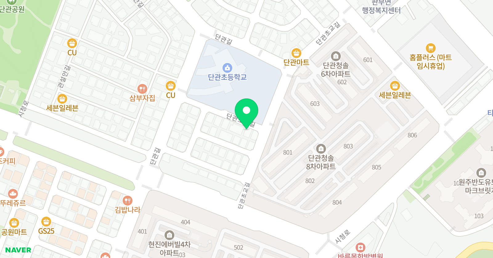 이룸 셈 수학교실 위치