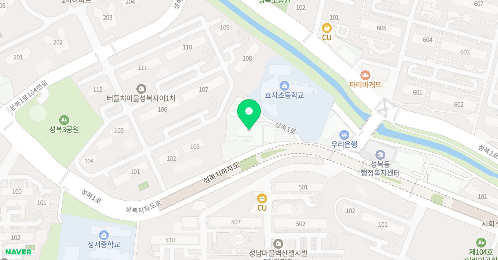 위아카데미 학원 위치