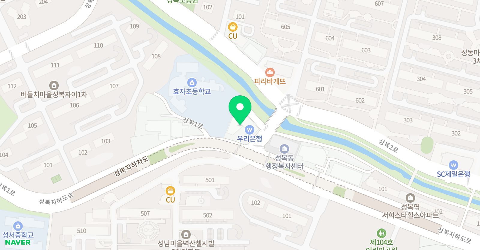 삼성 영어 미래엔 수학 효자학원 위치