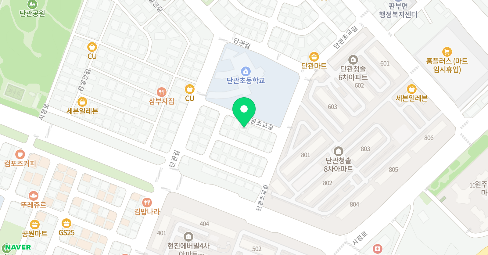 뮤즈 음악학원 위치