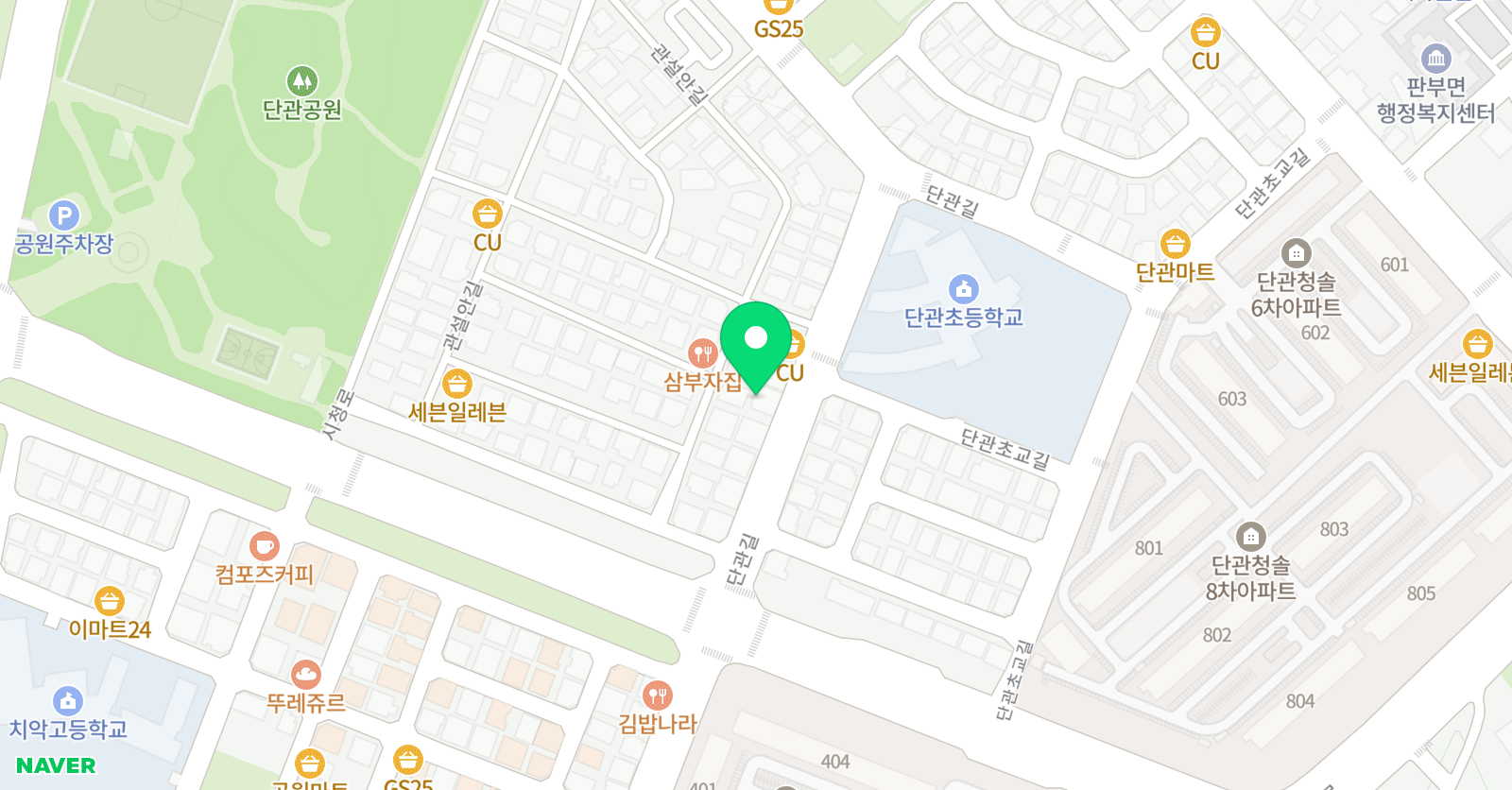 GLY 학원 위치