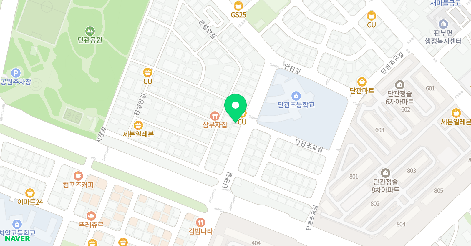 해법독서논술 손쌤생각플러스 위치