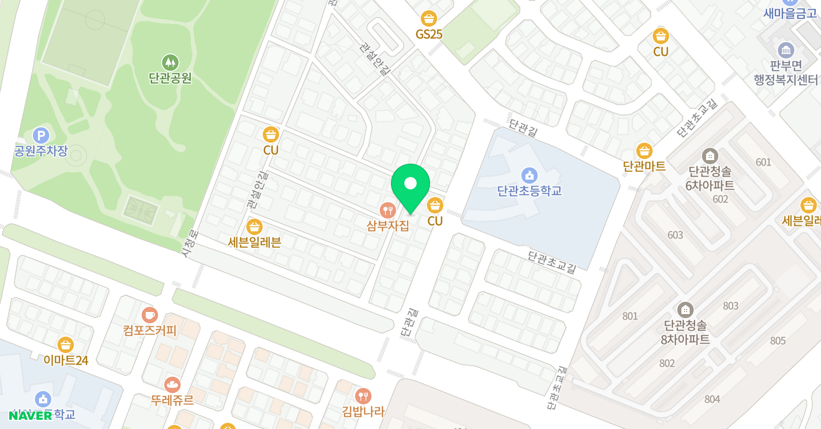 수학대장 공부방 위치