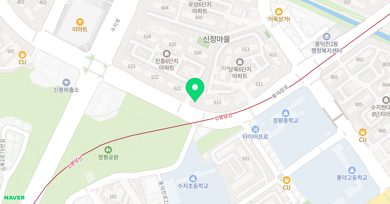 닥터박더샘 영어교습소 위치