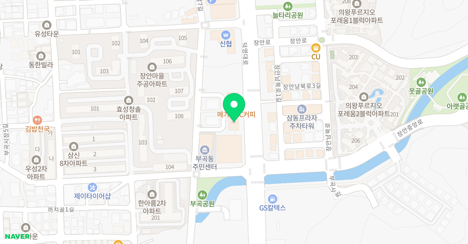 SM 수학초중고학원 위치
