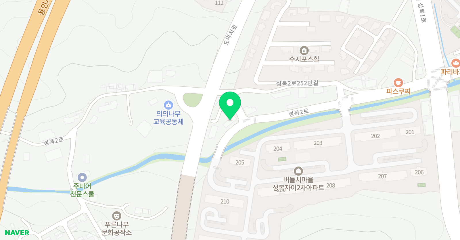 마인아트 미술학원 위치