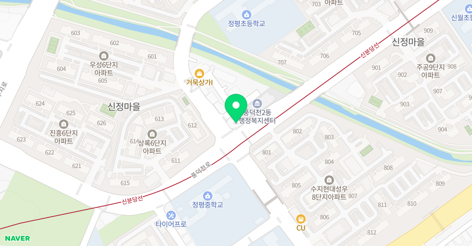 카이스트 영어국어학원 위치