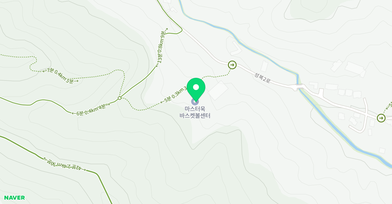 마스터욱 바스켓볼센터 위치
