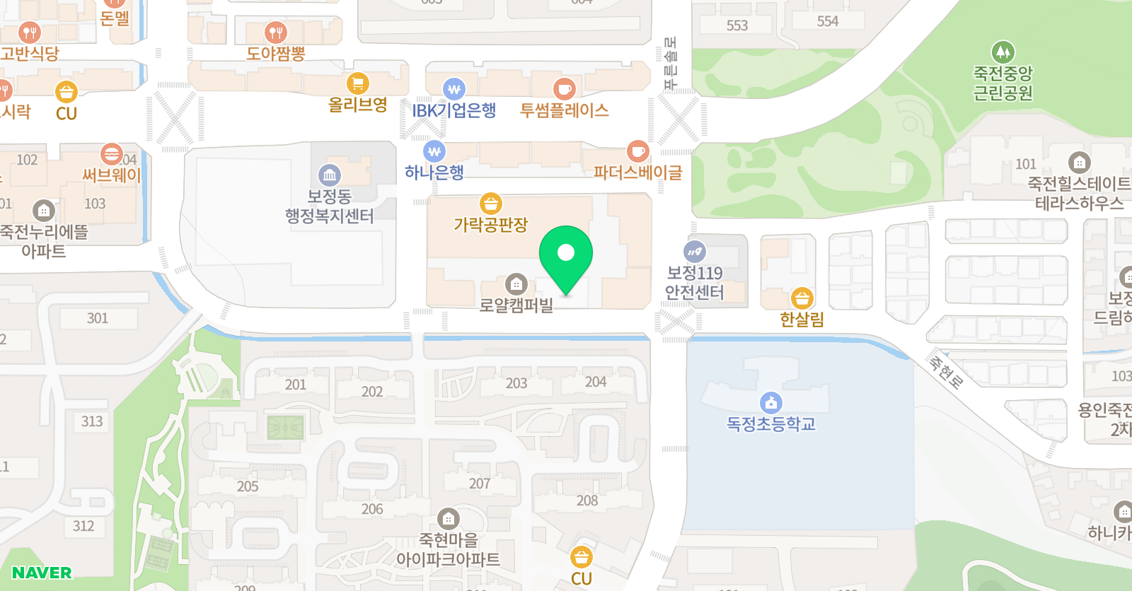 쁘띠아트 미술학원 위치