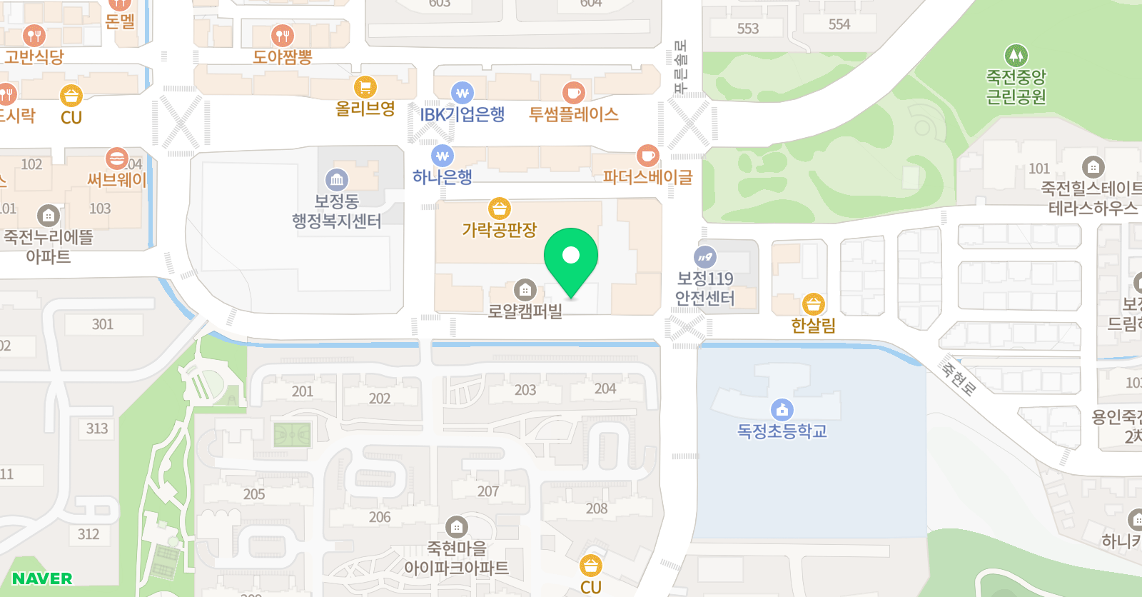 아이앰 피아노학원 위치