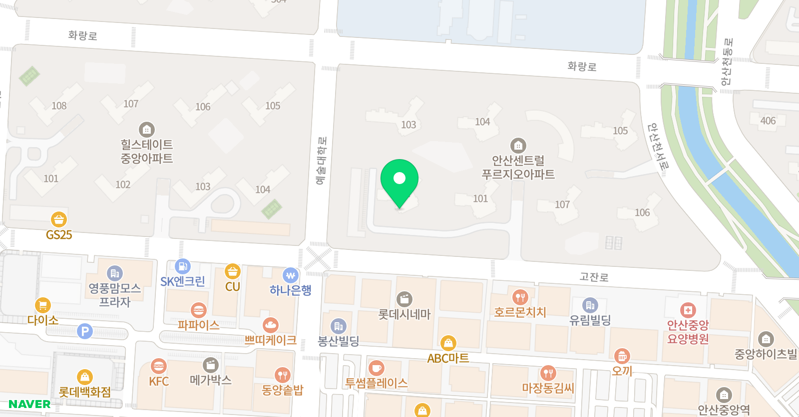 리드인 독서논술 안산중앙점 위치