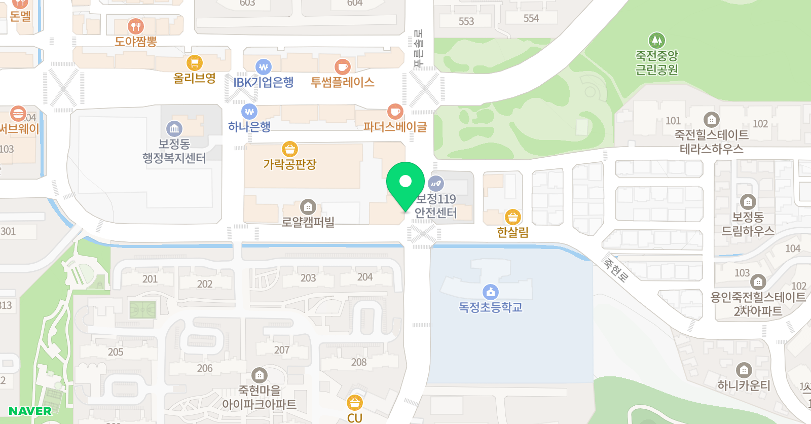 감성 수학 위치