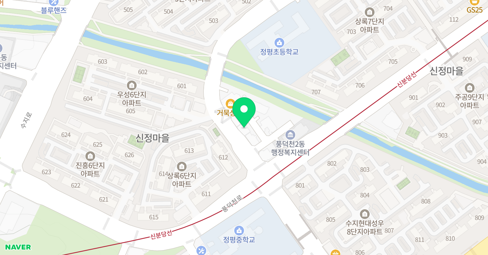 JNA 댄스스튜디오 위치