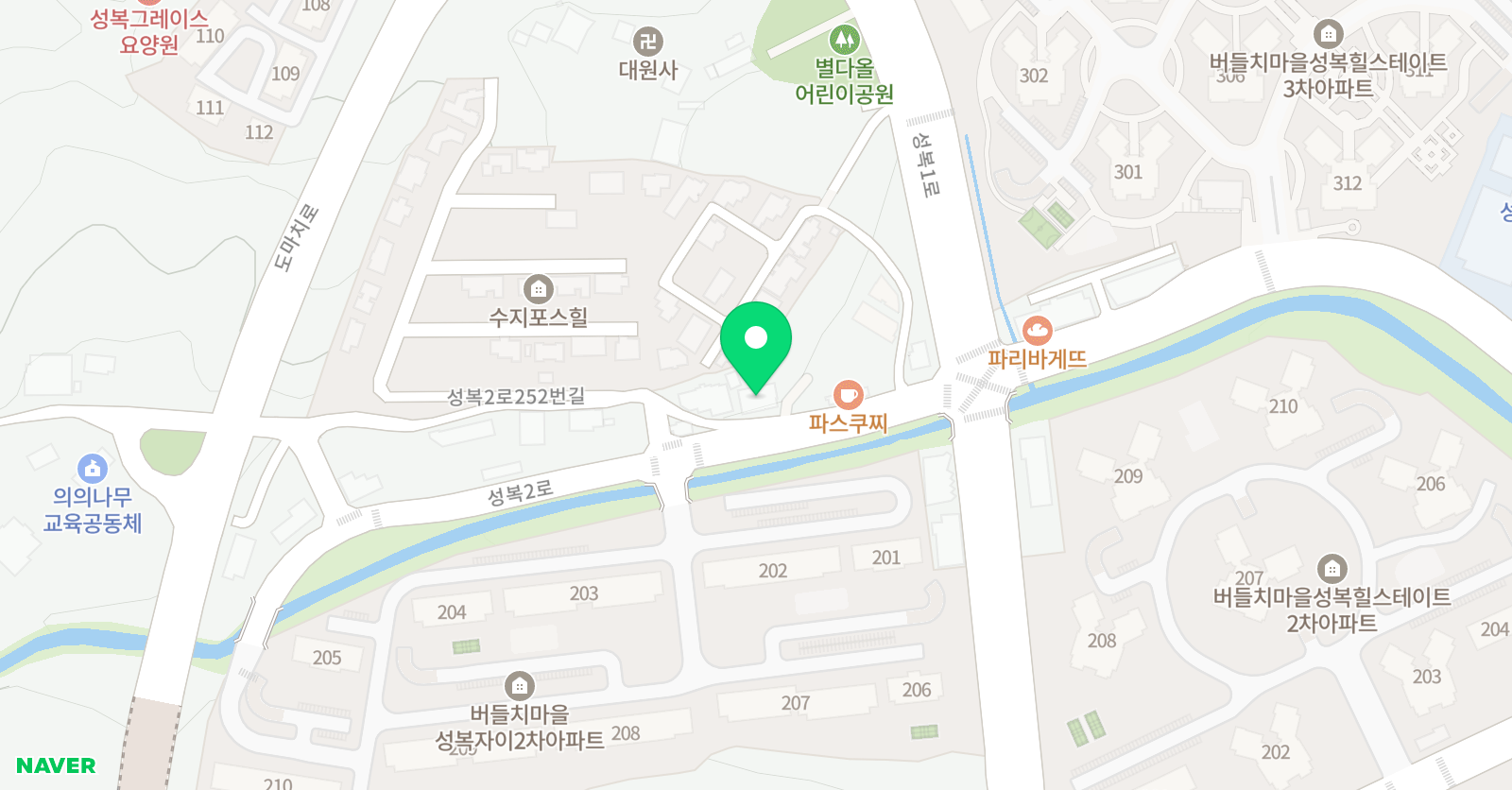 뮤직레슨 음악학원 위치