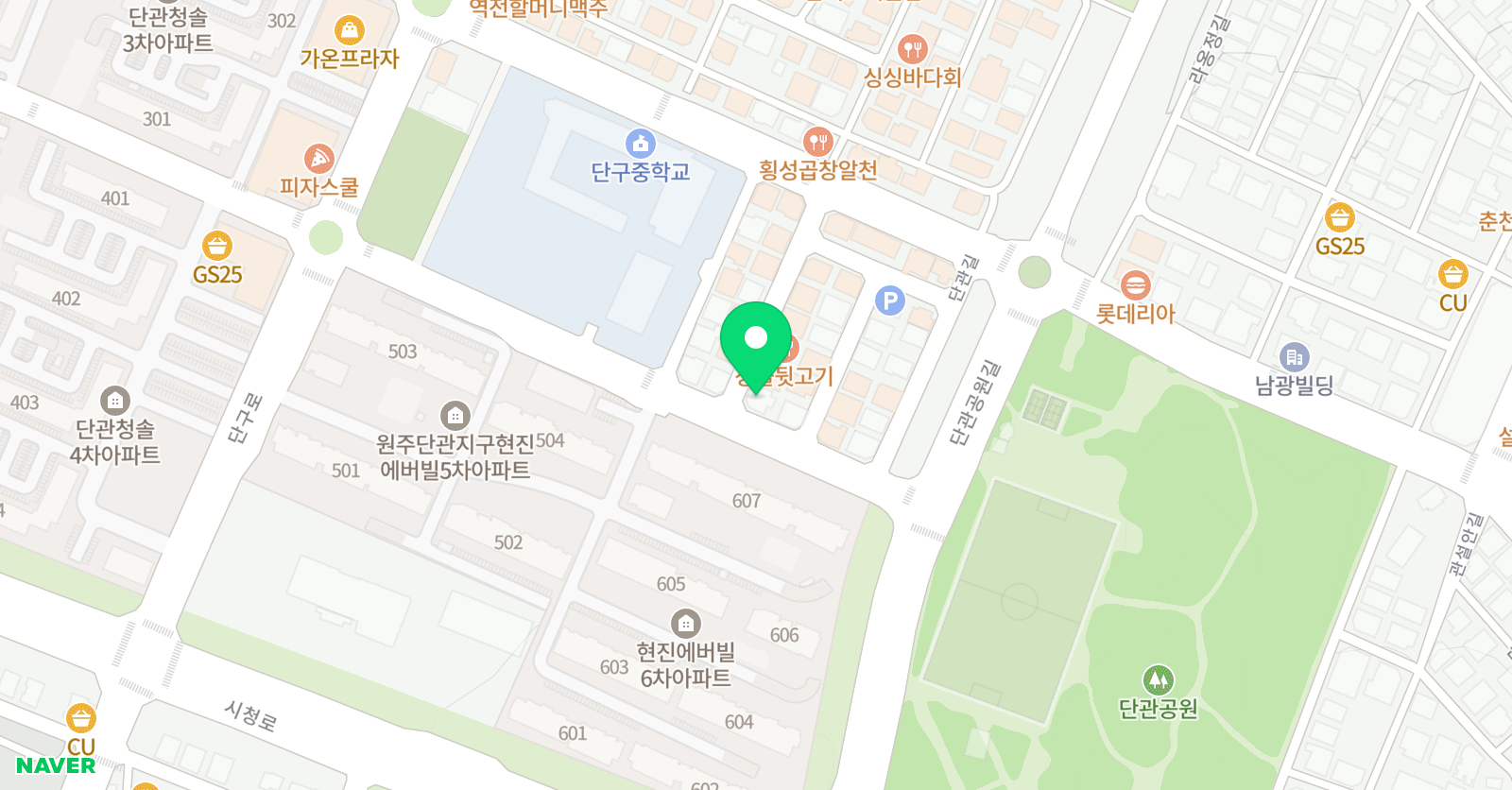 두드림 수학교습소 위치