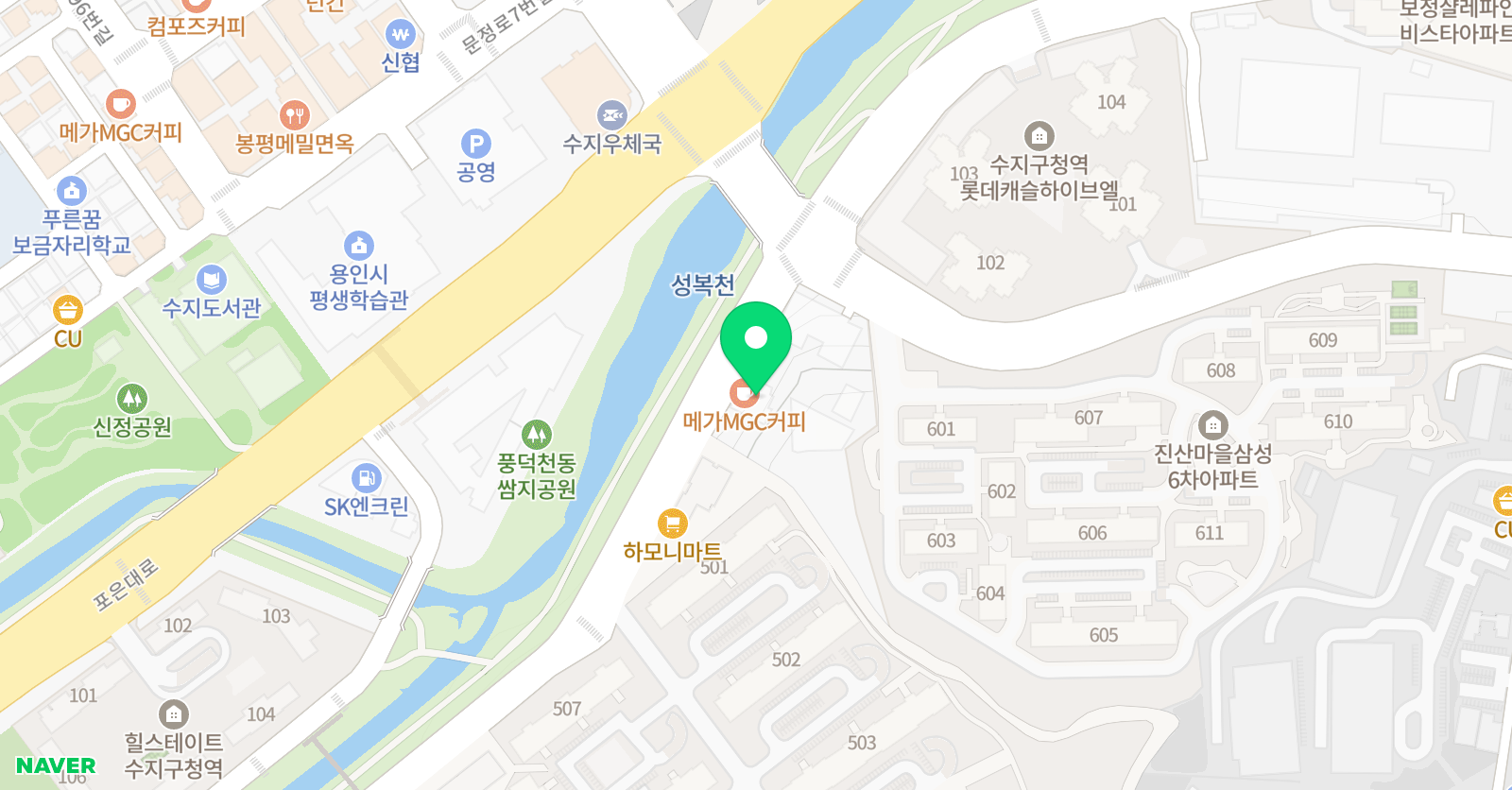 풍천 태권도 위치