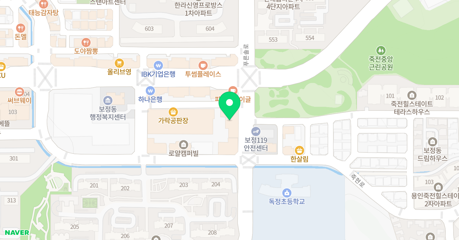 지트에듀케이션 악어수학 초등 죽전 위치