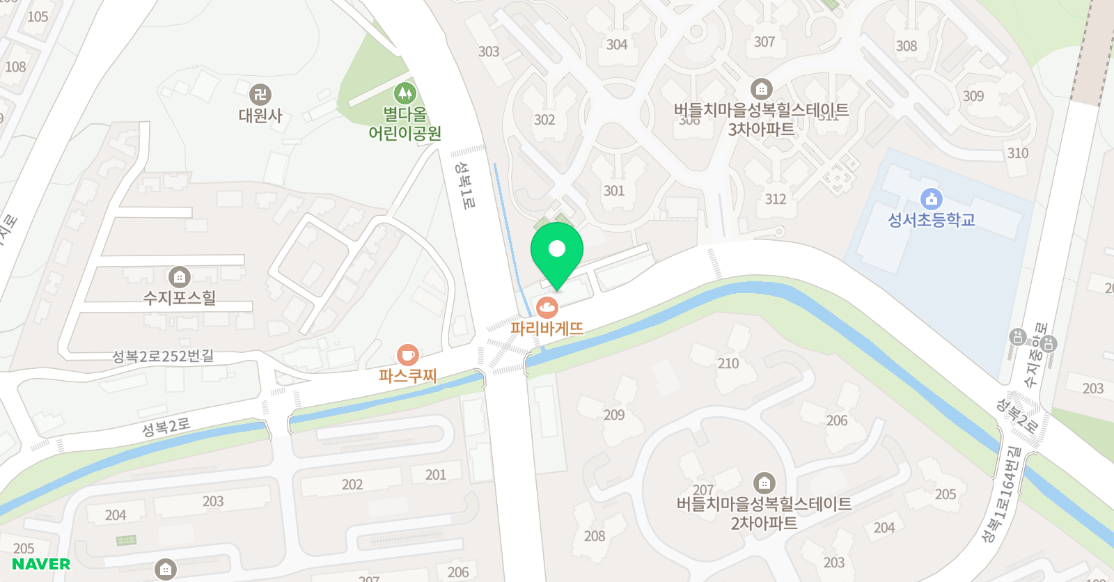 리드인 성복점 위치