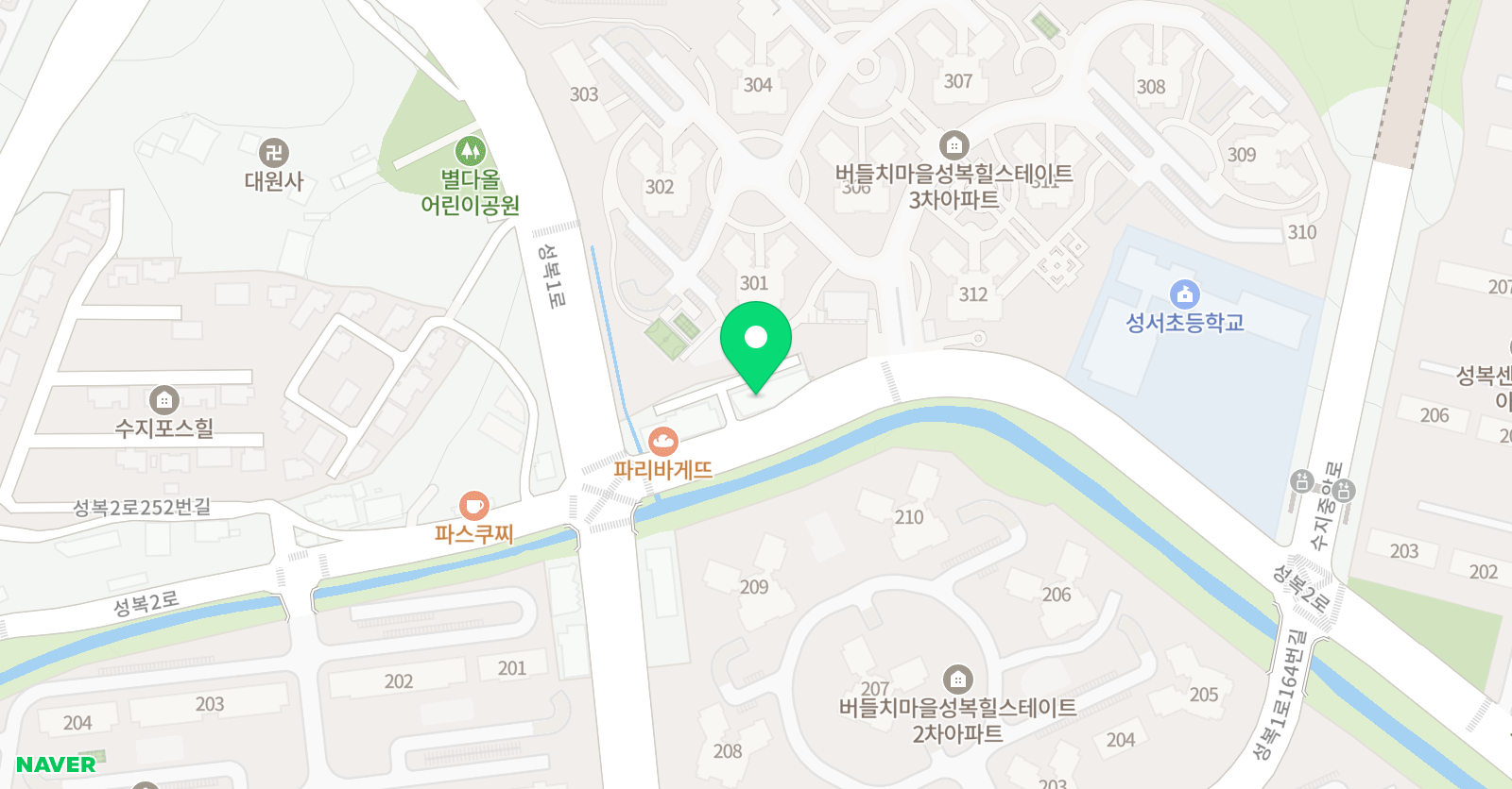 샵이화 음악학원 위치
