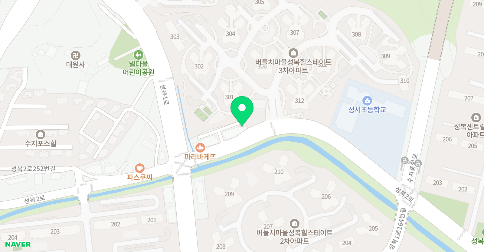 스스로창의 미술학원 위치