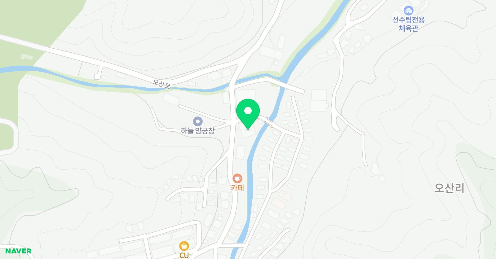 카던스필코리아리듬체조클럽 위치