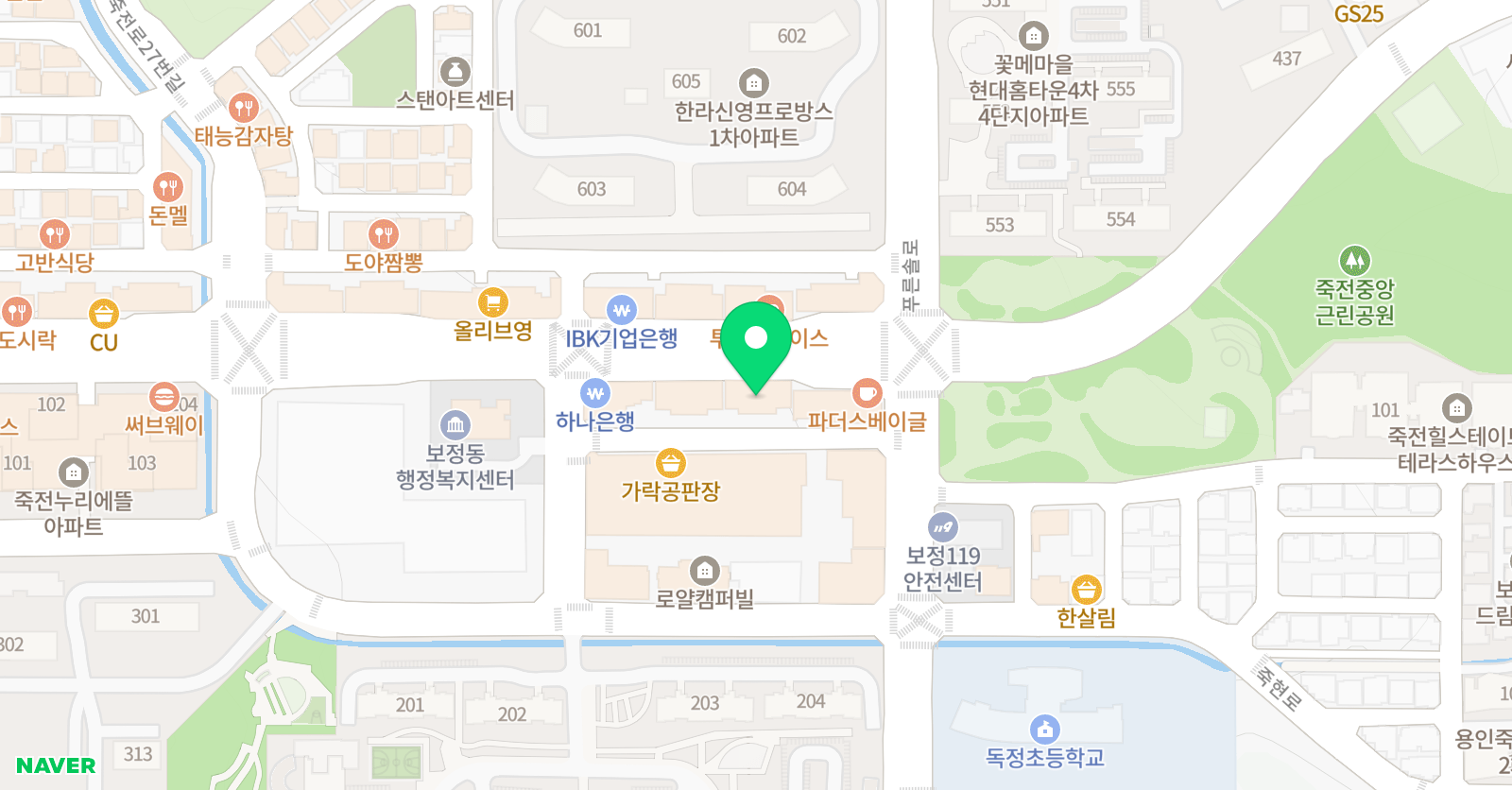 올인원독서실 위치