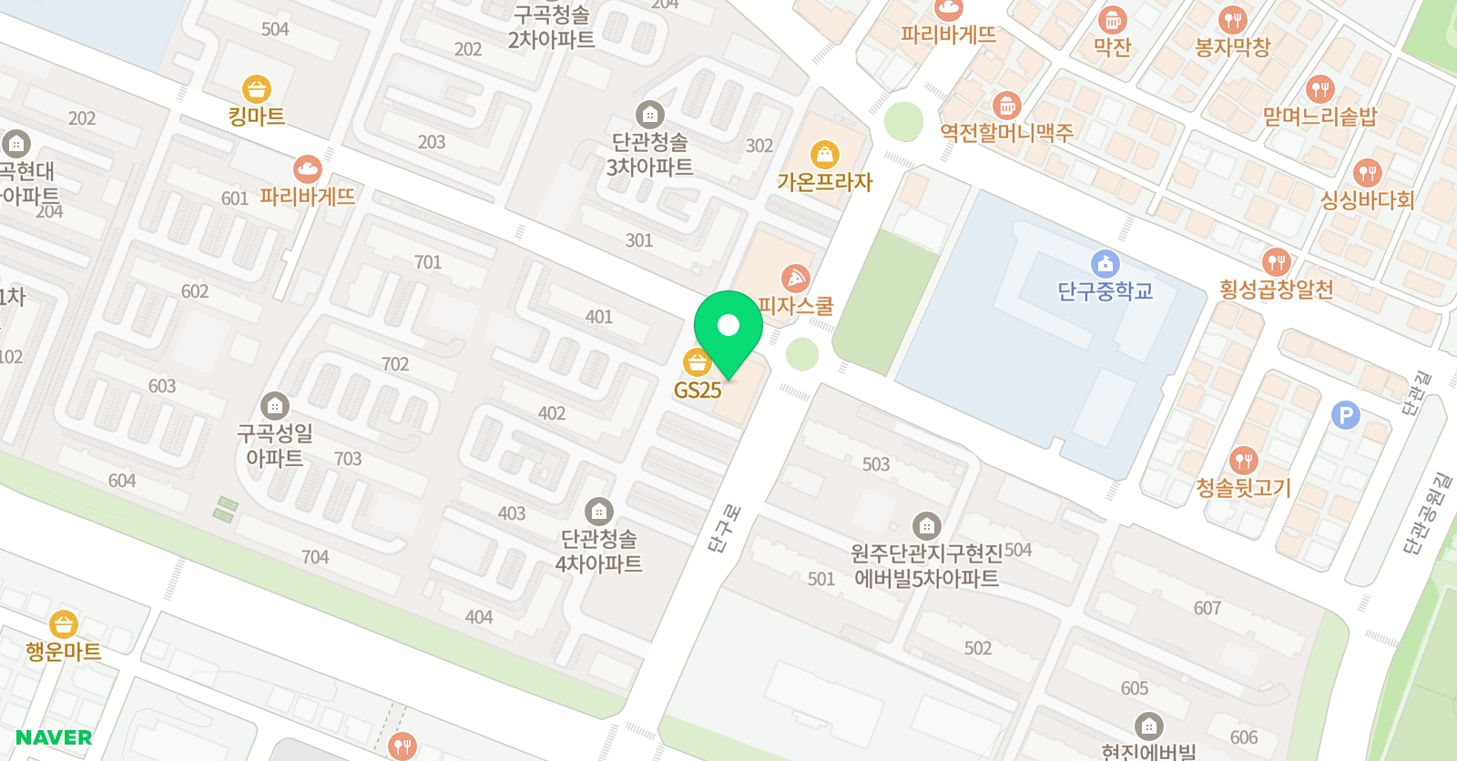 소리사랑 피아노 위치