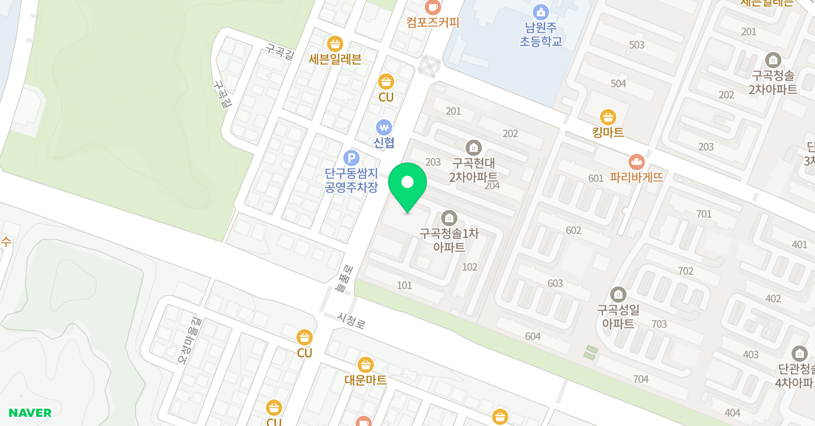아이비 영수학원 위치