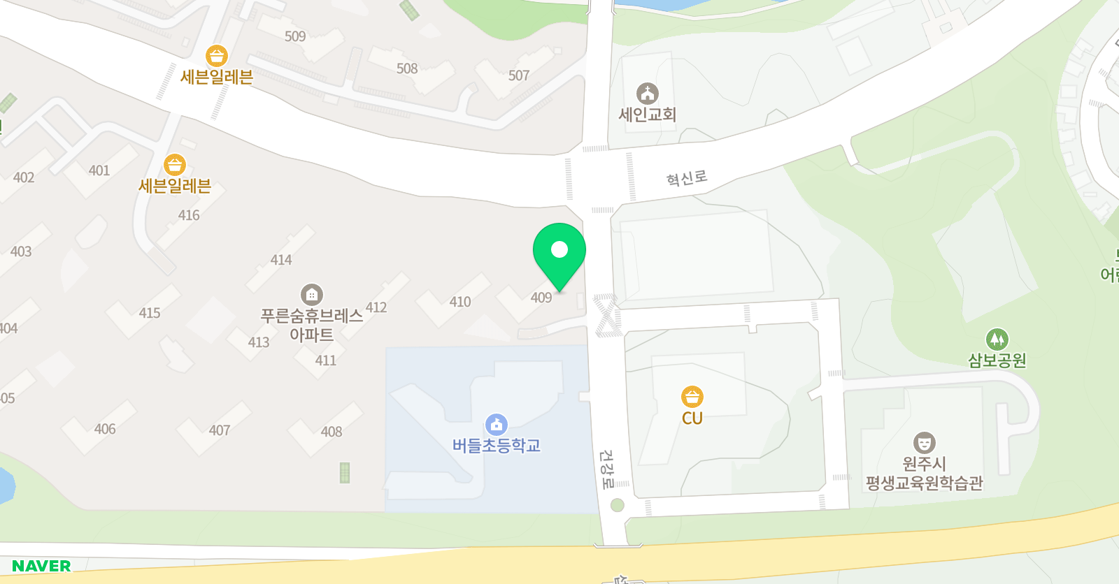 윤선생 우리집앞영어교실 버들초캠퍼스 위치