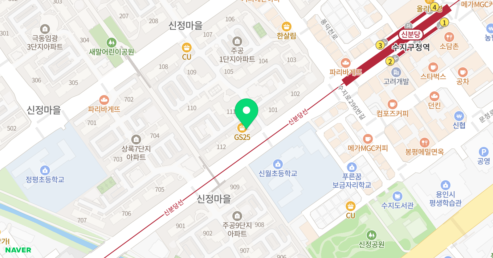 와이비엠시사주니어 영어교습소 위치