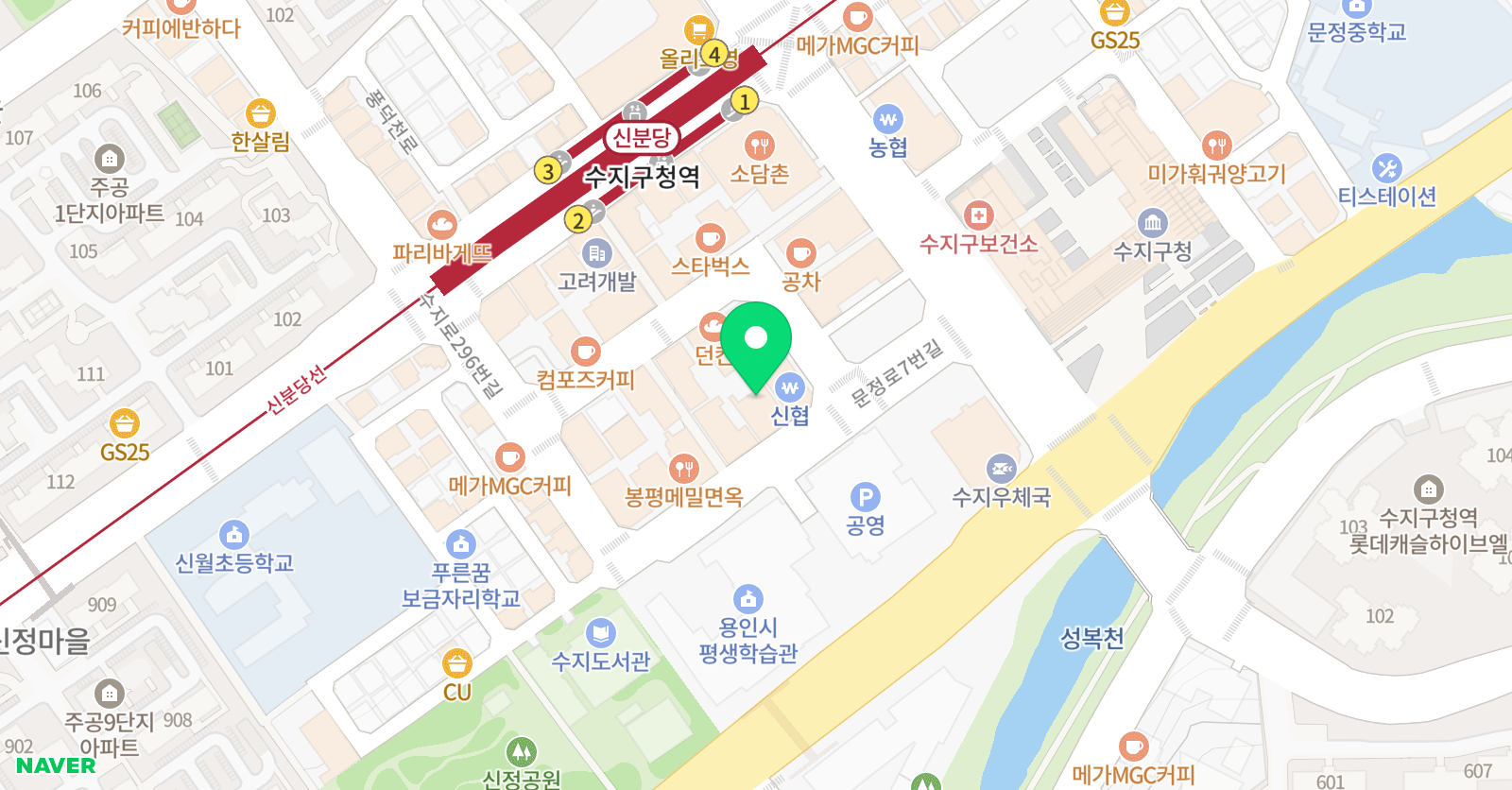 라운드테이블채재준 국어학원 수지캠퍼스 위치
