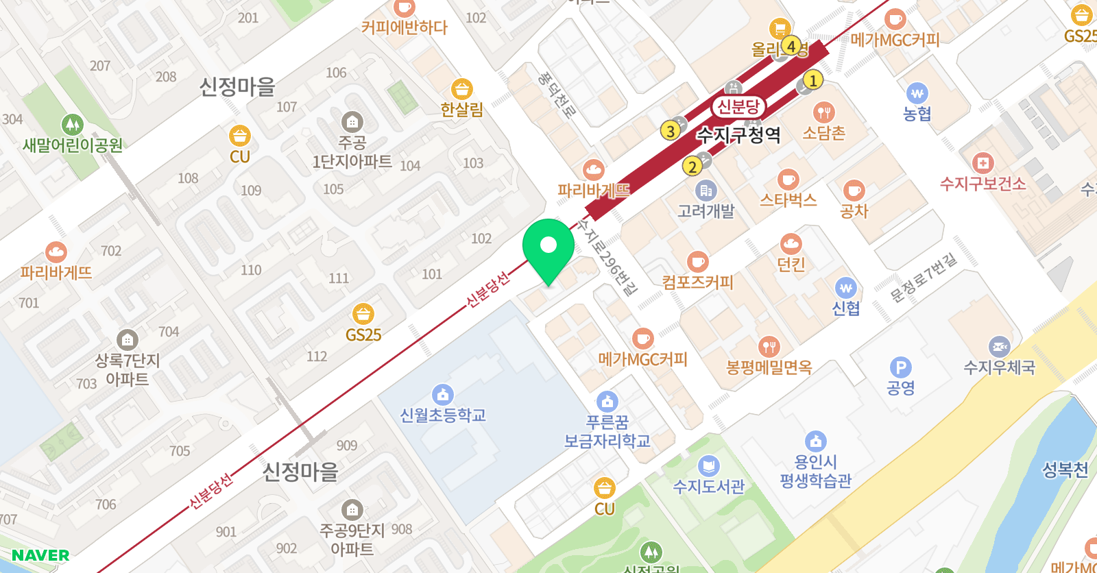 기타 학원 위치