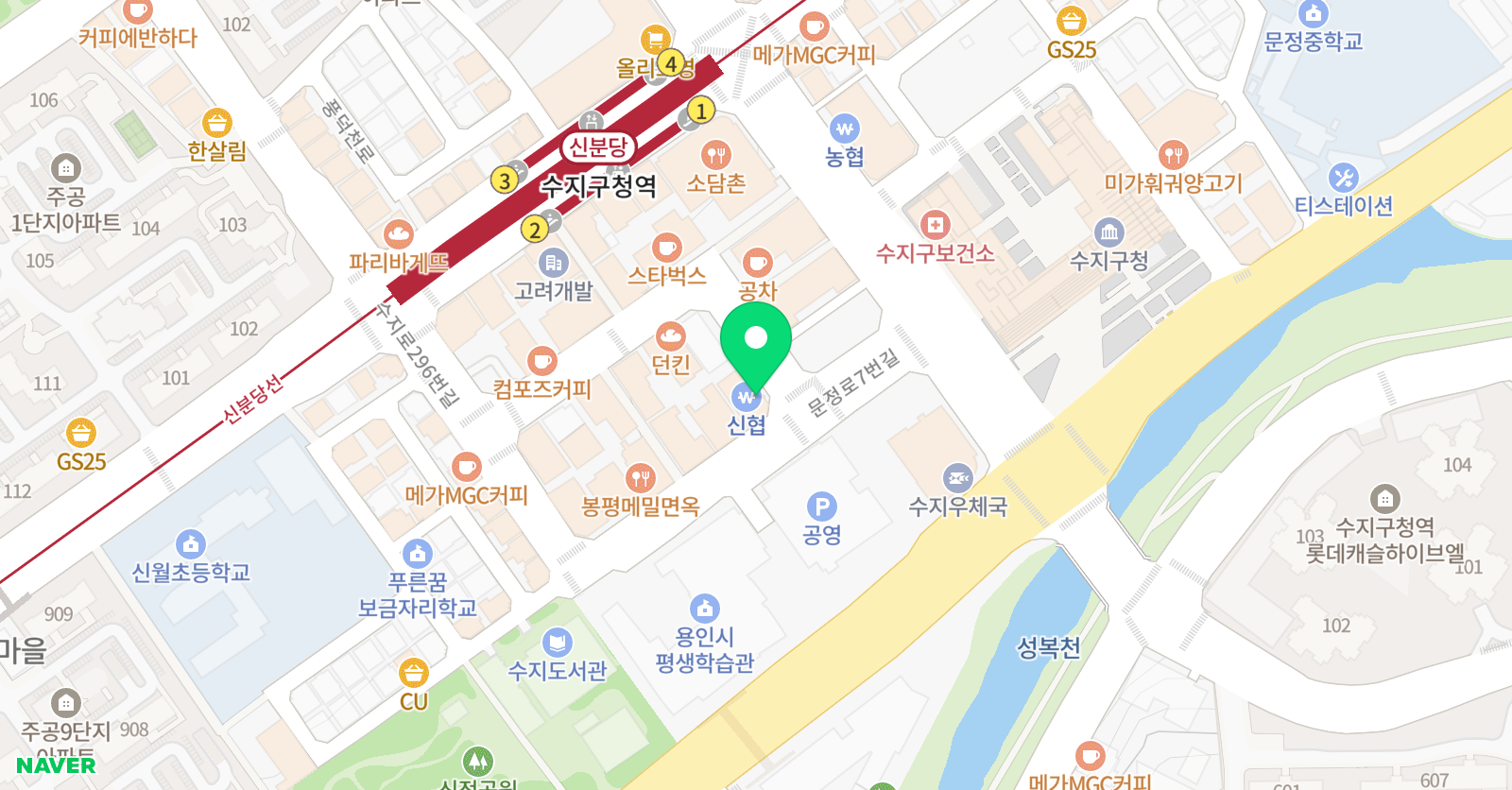 와이솔루션 수학학원 위치