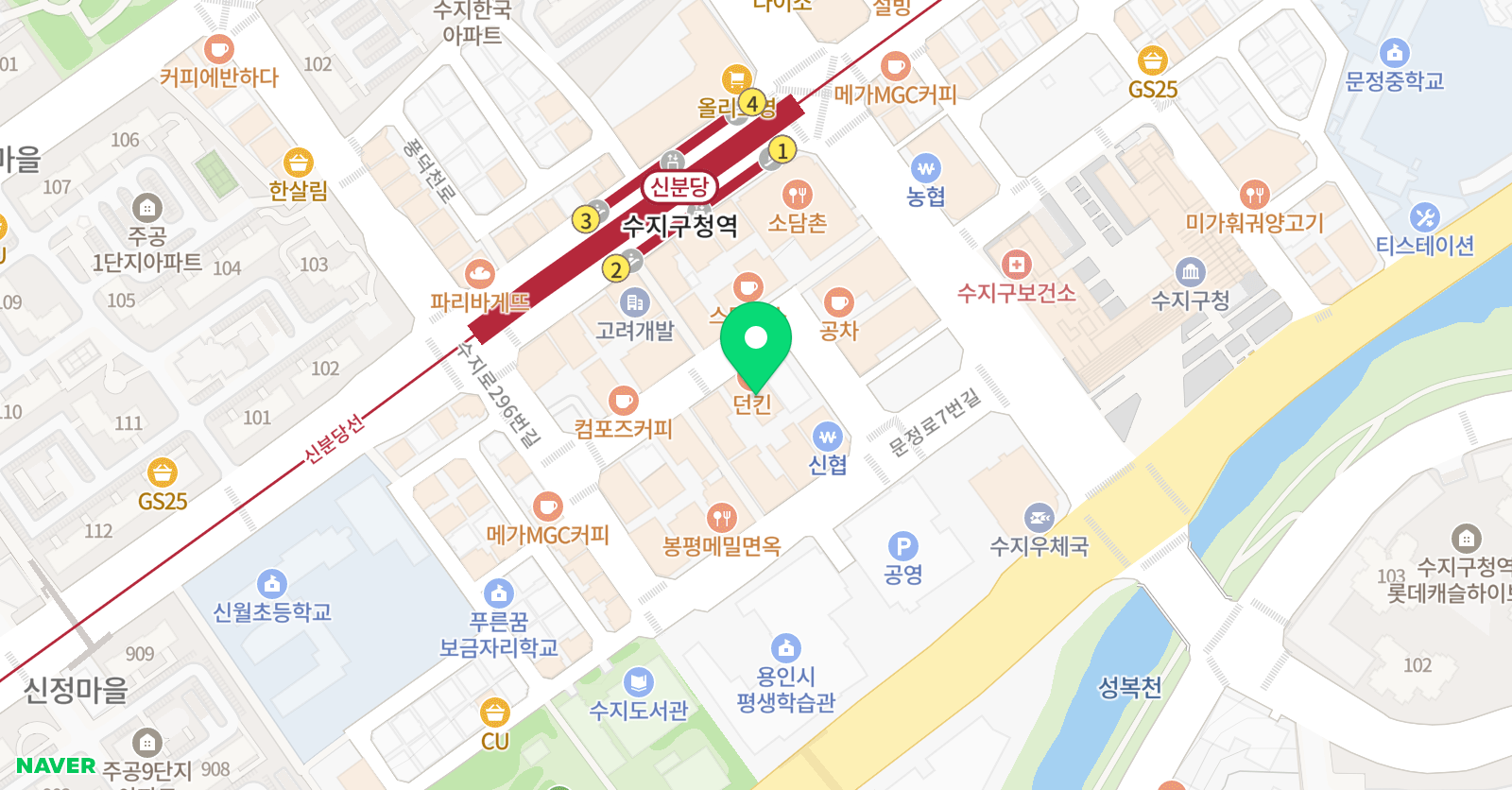 비법스터디 서국 국어논술학원 수지 위치