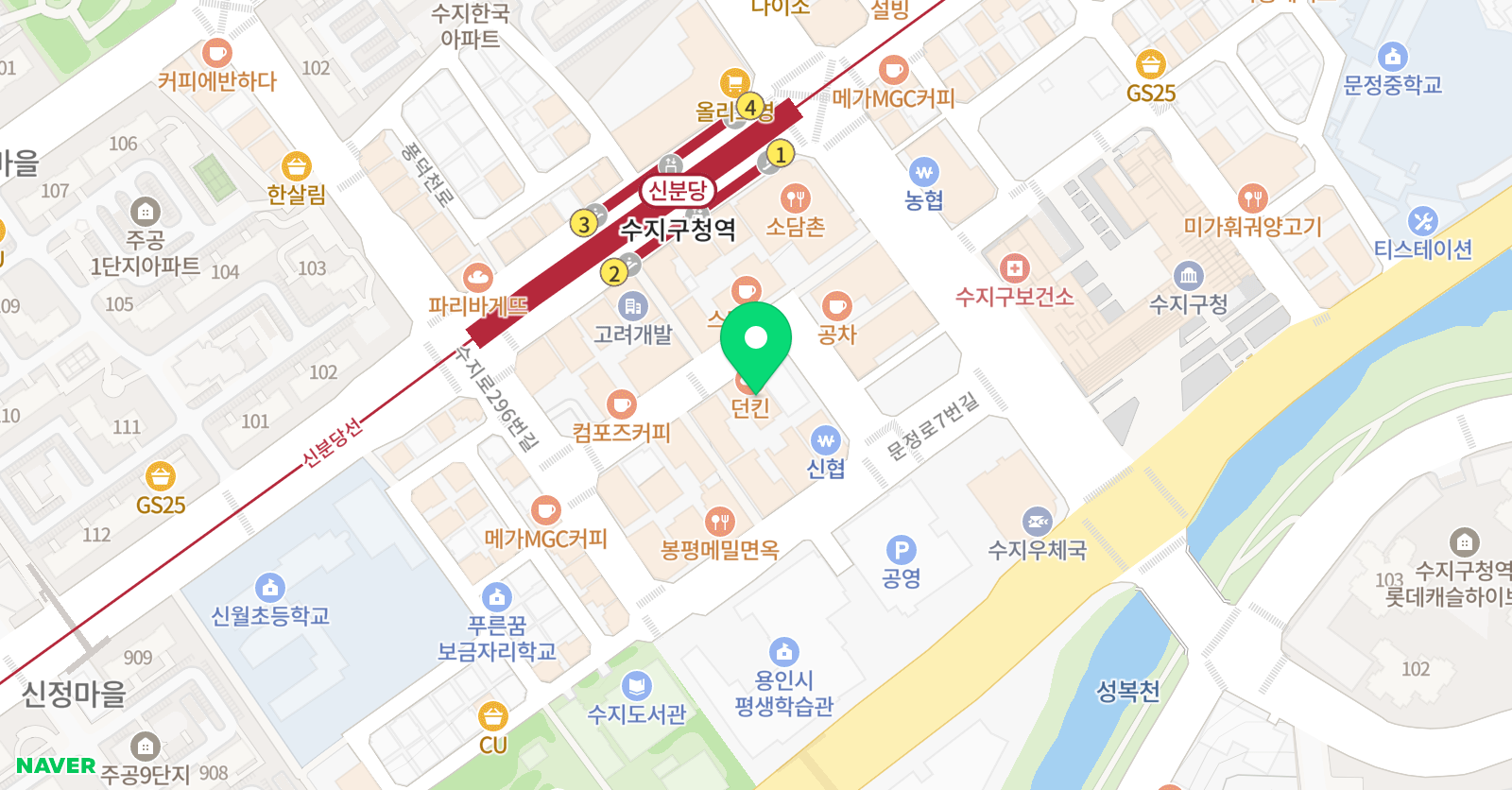 깊은생각 국어학원 위치