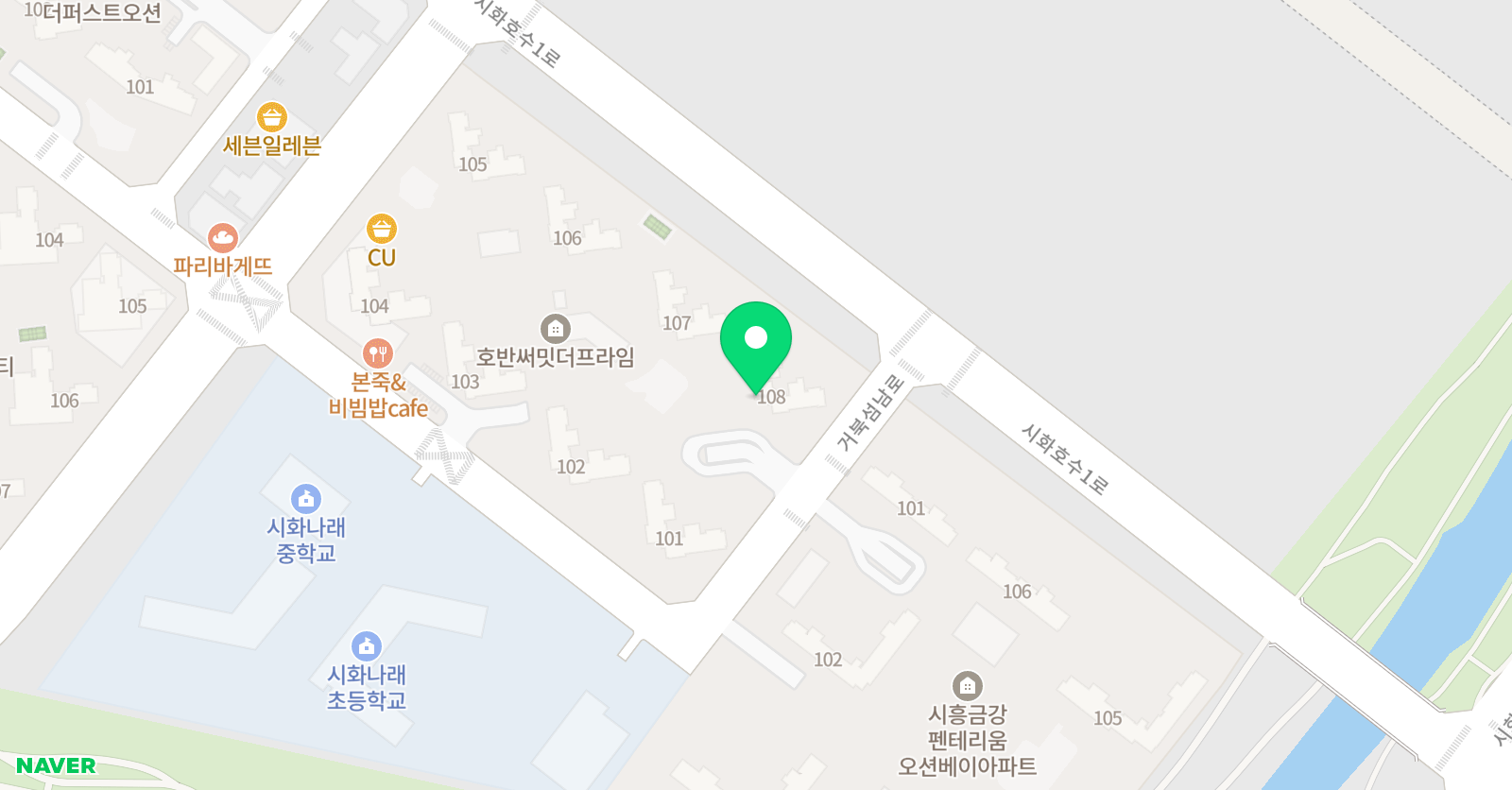 고쌤 수학 위치