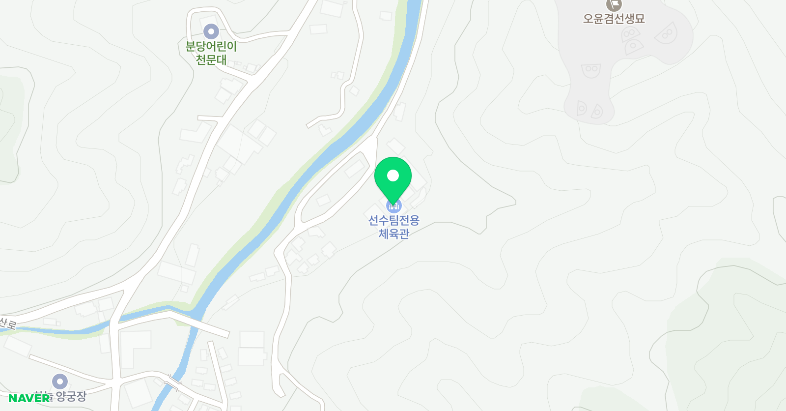 라리리듬체조 선수팀전용체육관 위치