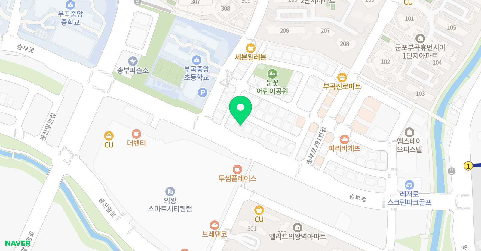 군포태풍 킥복싱 위치