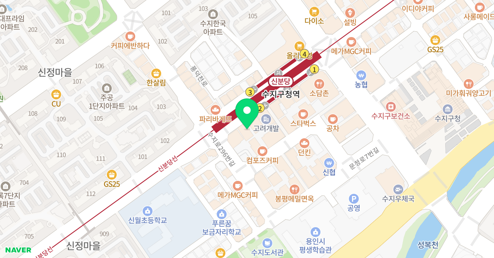 애니팝 만화학원 위치