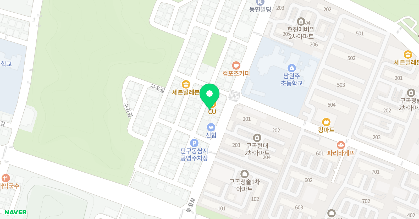 소리엘 피아노학원 위치