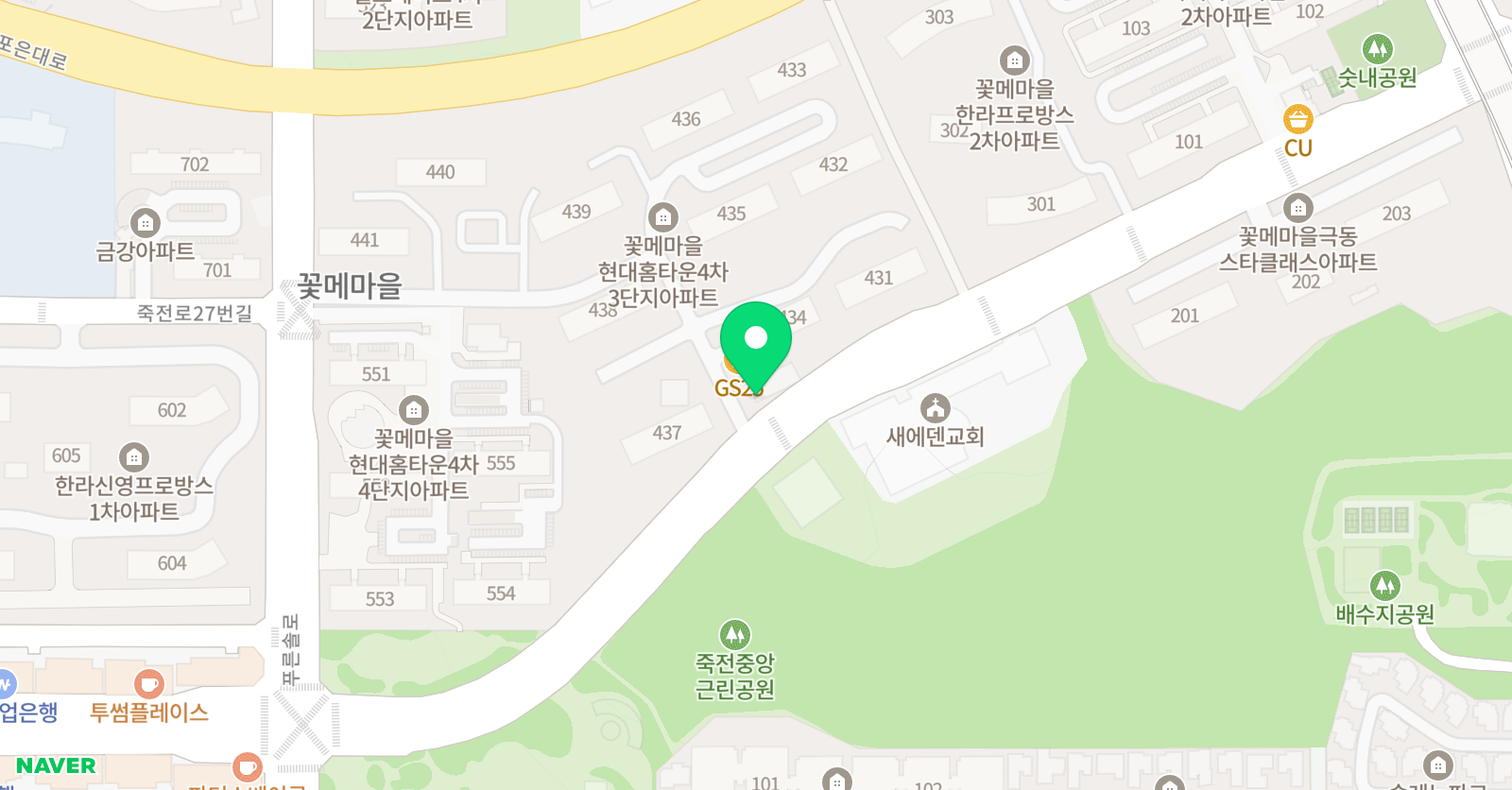경희그랑발레 학원 위치