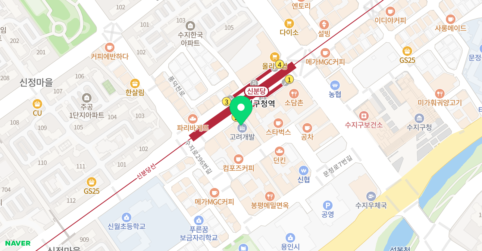 YJ 영어의정원 위치