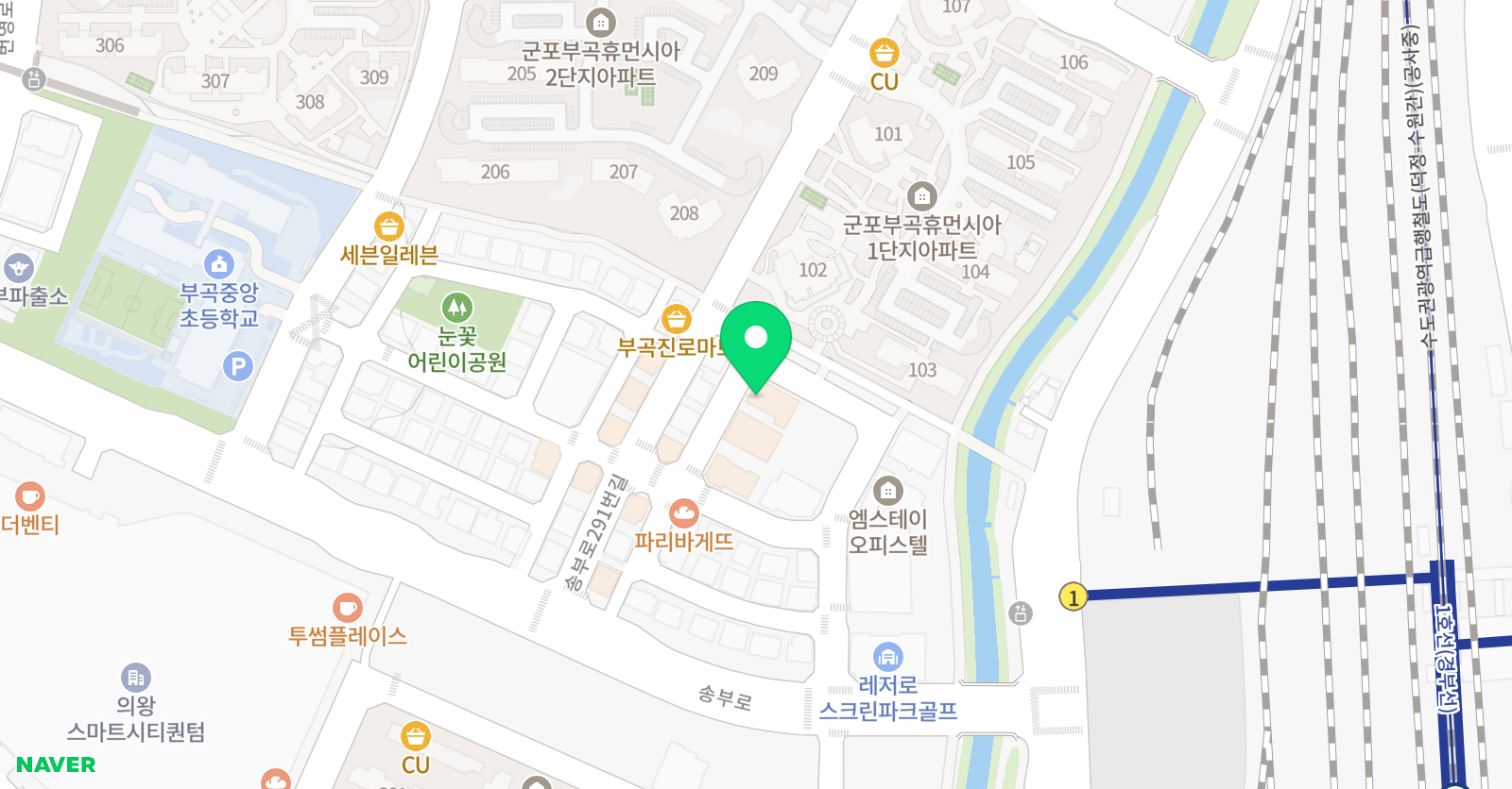 엘에스이 학원 본관 위치