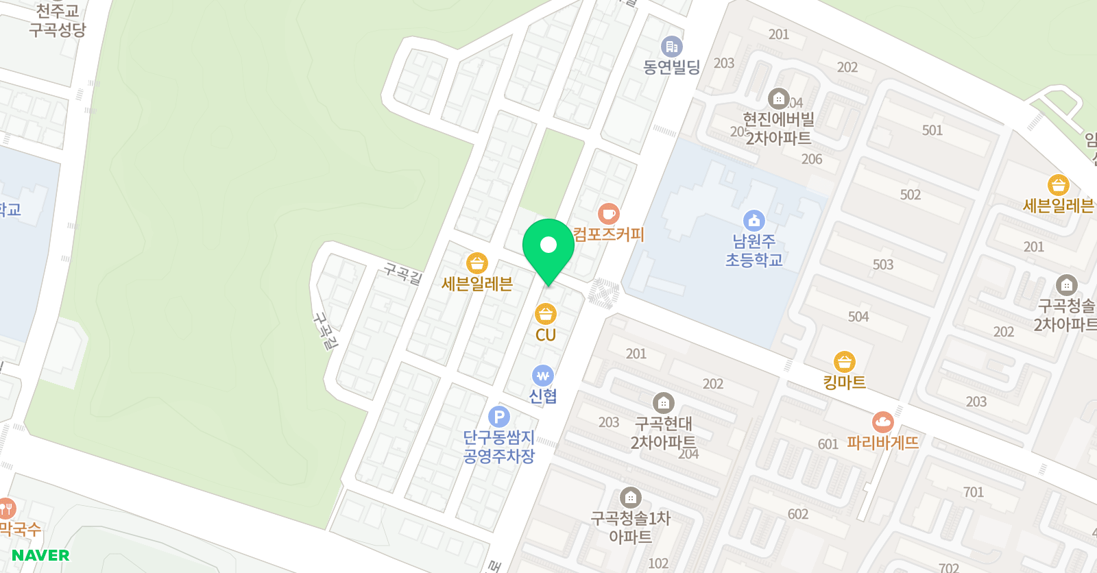 탑포인트 학원 위치