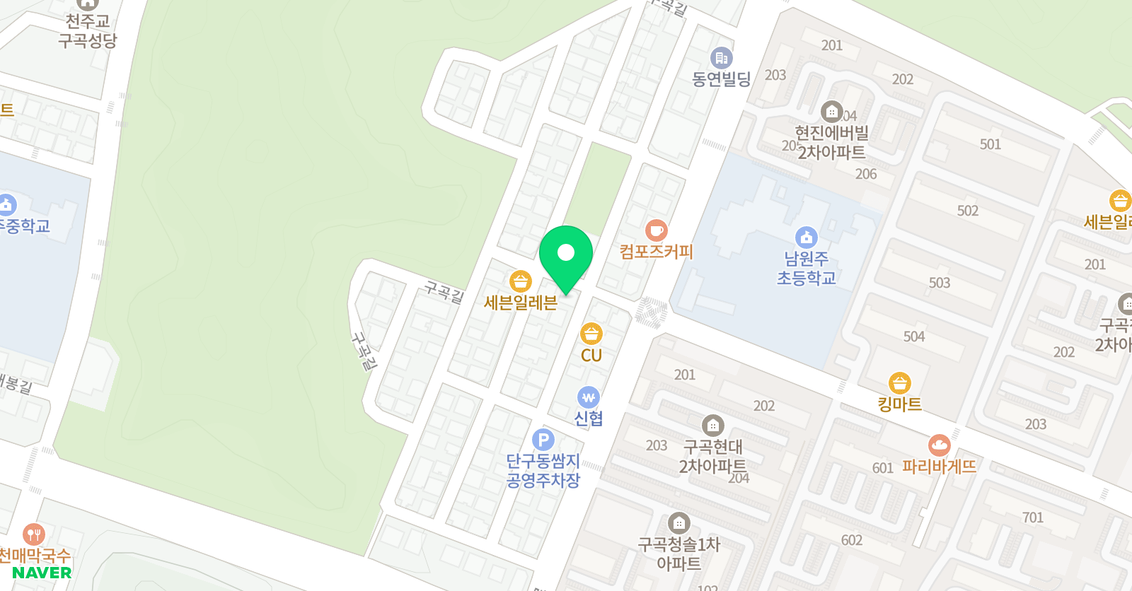 라움 피아노학원 위치