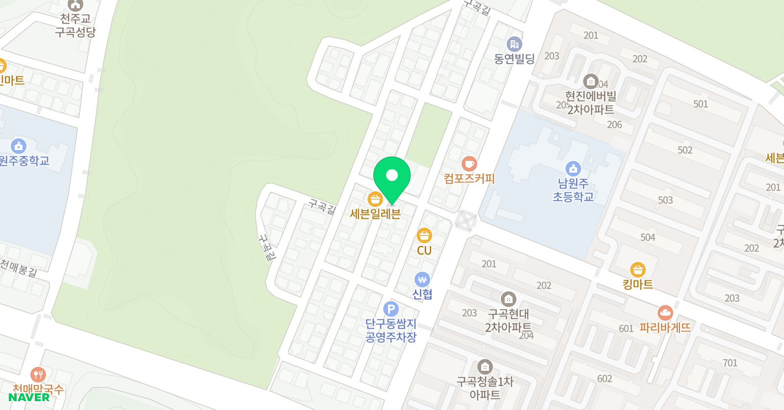 피아노캐슬 음악학원 위치
