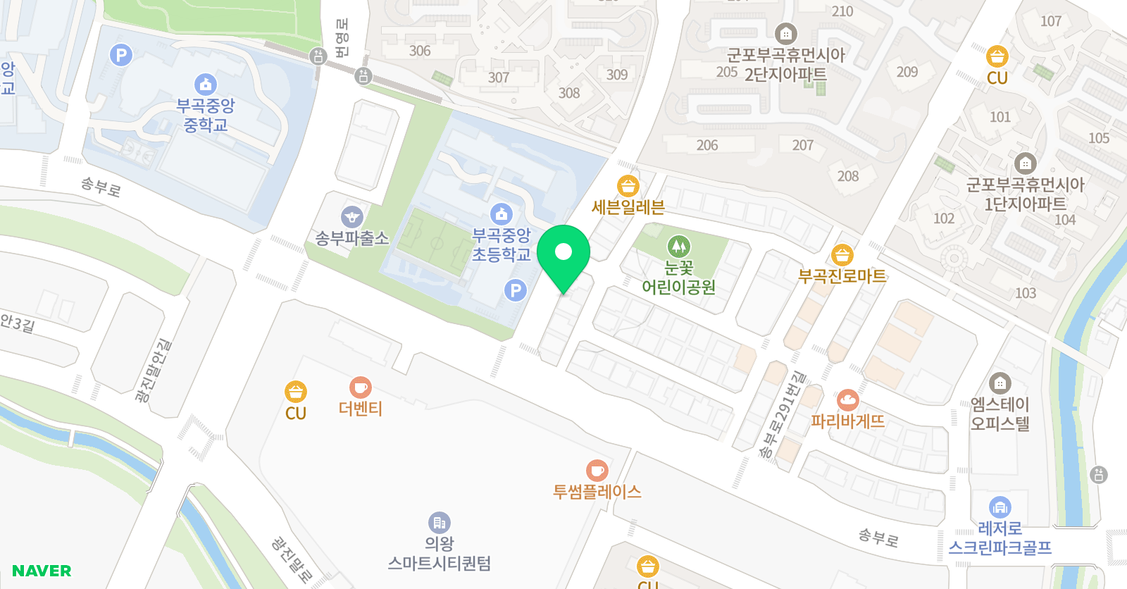 리드인 독서논술 부곡중앙초점 위치