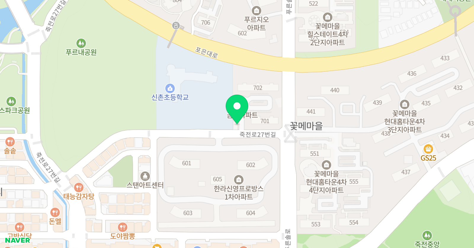 새하음 피아노 위치